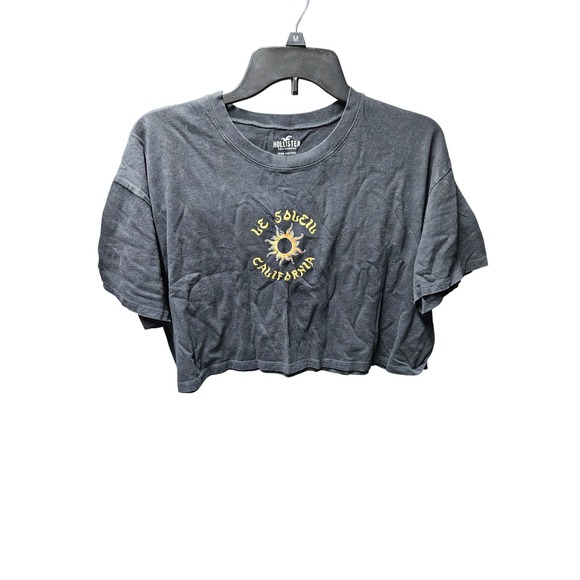 Hollister Tops - Hollister California Le‎ Soleil Graphic Crop Top Womens Size S
